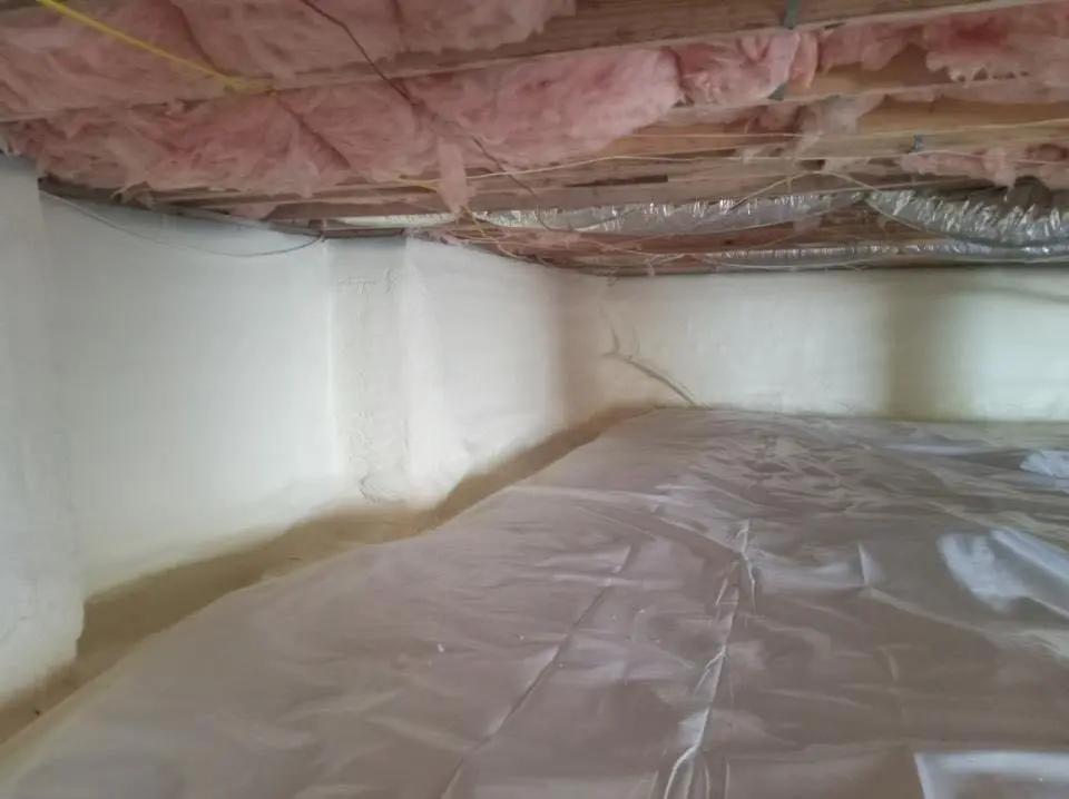 Crawl space encapsulation with closed-cell spray foam for Metal Roof Coating in Lewisboro